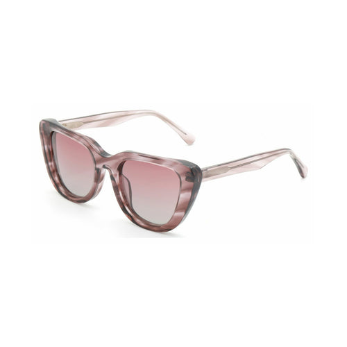 Dame Cat-Eye solbriller med moderne ramme og UV-beskyttelse Luvikno
