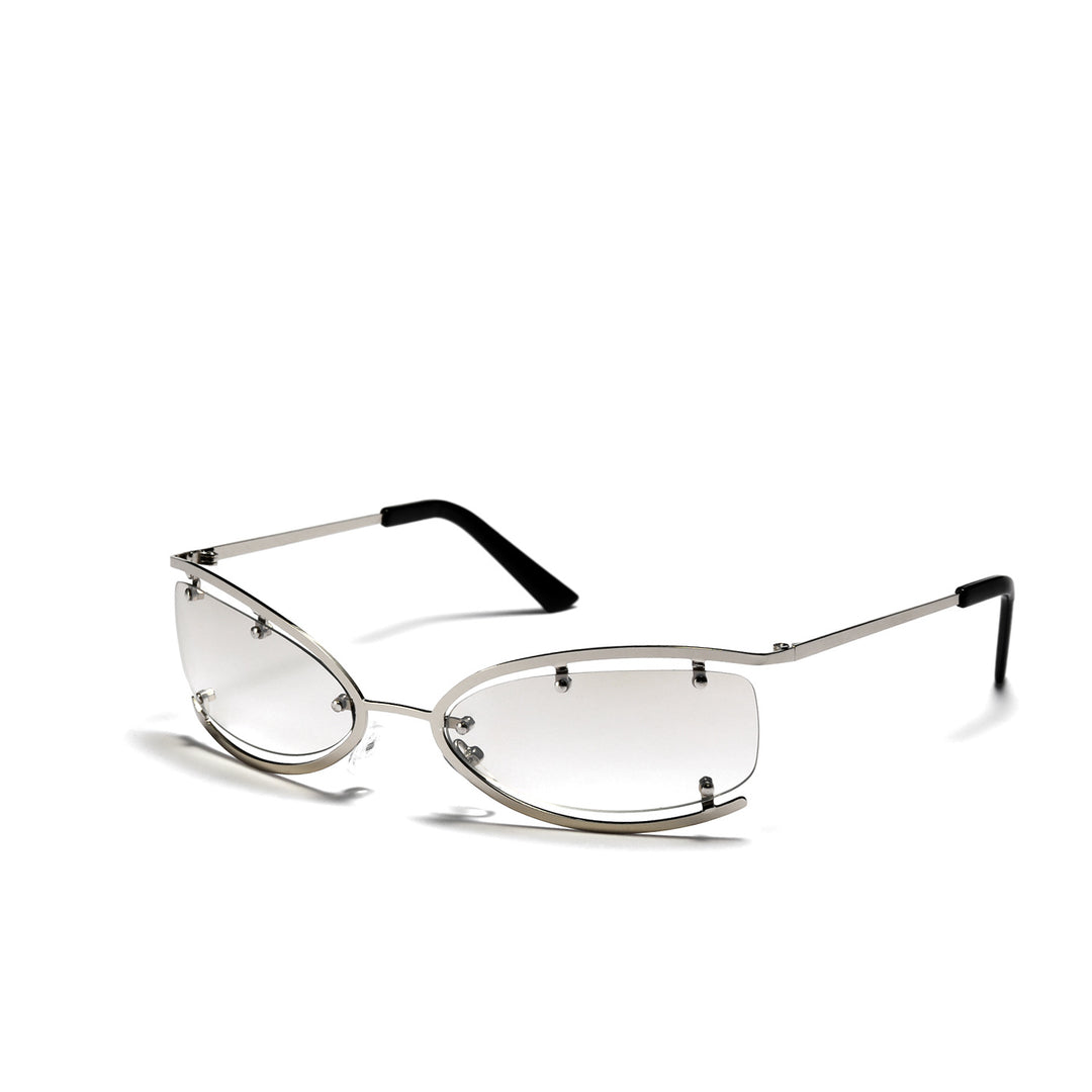 Dame moterik solbrille med unik ramme konstruksjon Luvikno