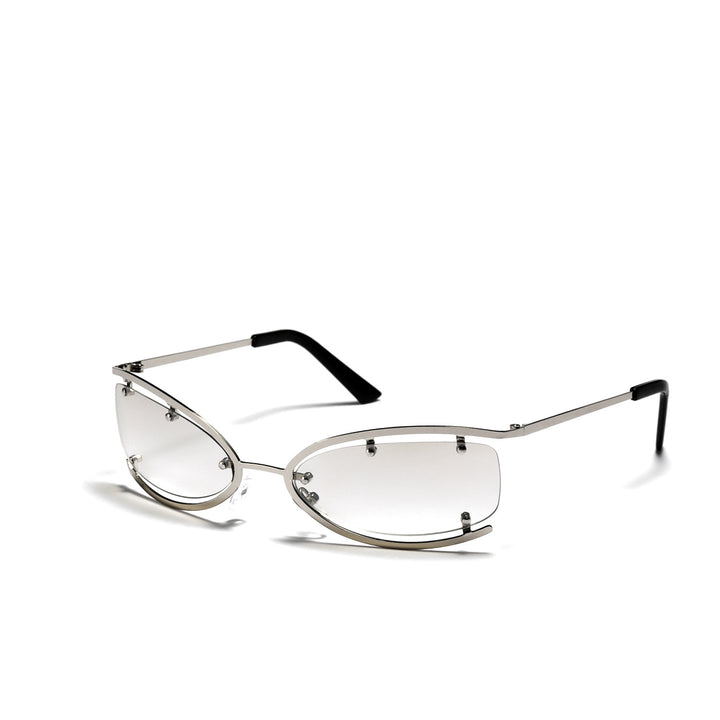 Dame moterik solbrille med unik ramme konstruksjon Luvikno