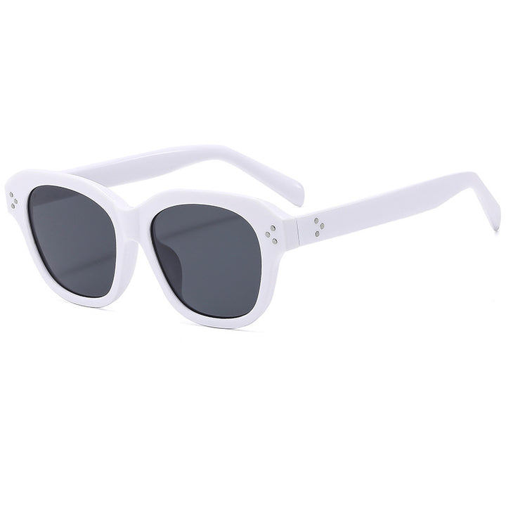 Dame solbrille i elegant retrostil med høyt beskyttende UV-filter Luvikno