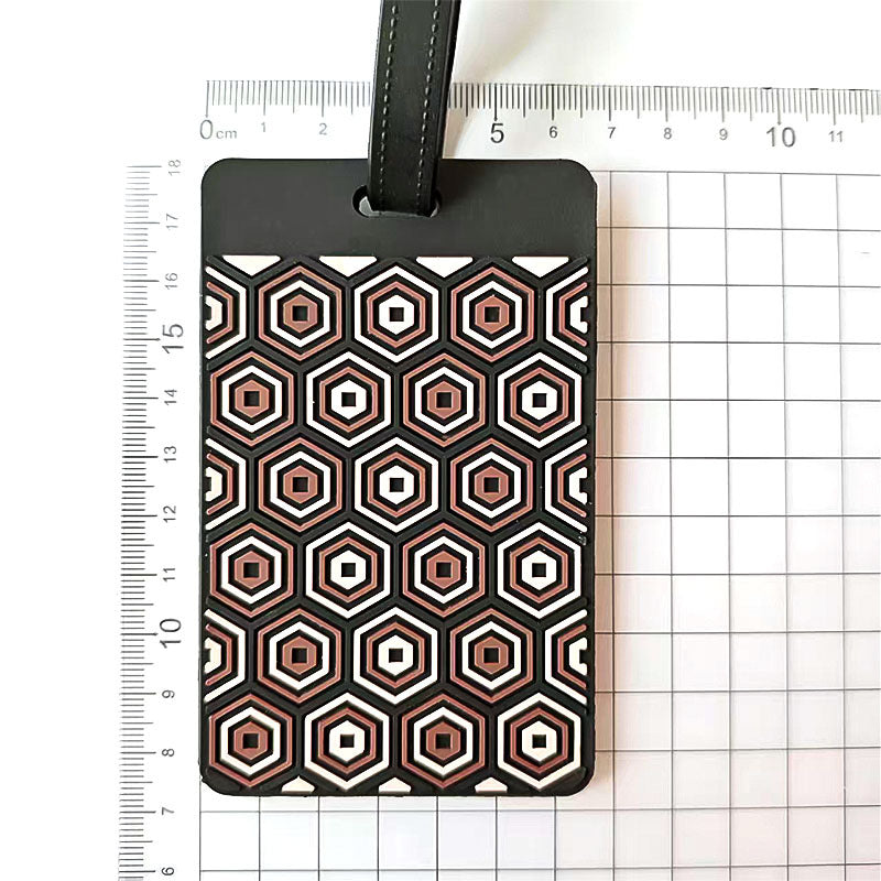 Unisex Bagasjetag i kreativt Tetris-design Luvikno