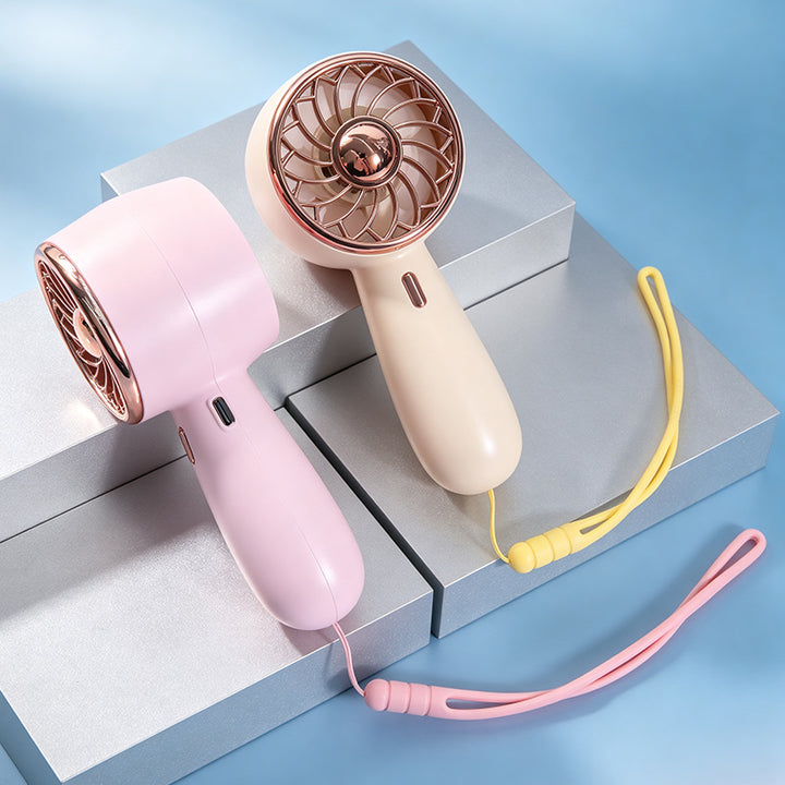 Dame Bærbar Mini-Håndvifte med fleksibel tilta vinkling og ergonomisk design Luvikno