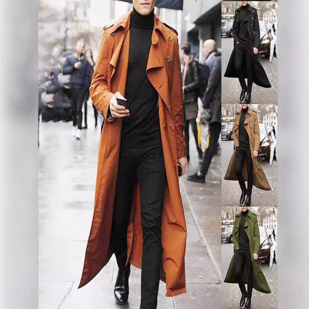 Luvik | Herre klassisk trenchcoat