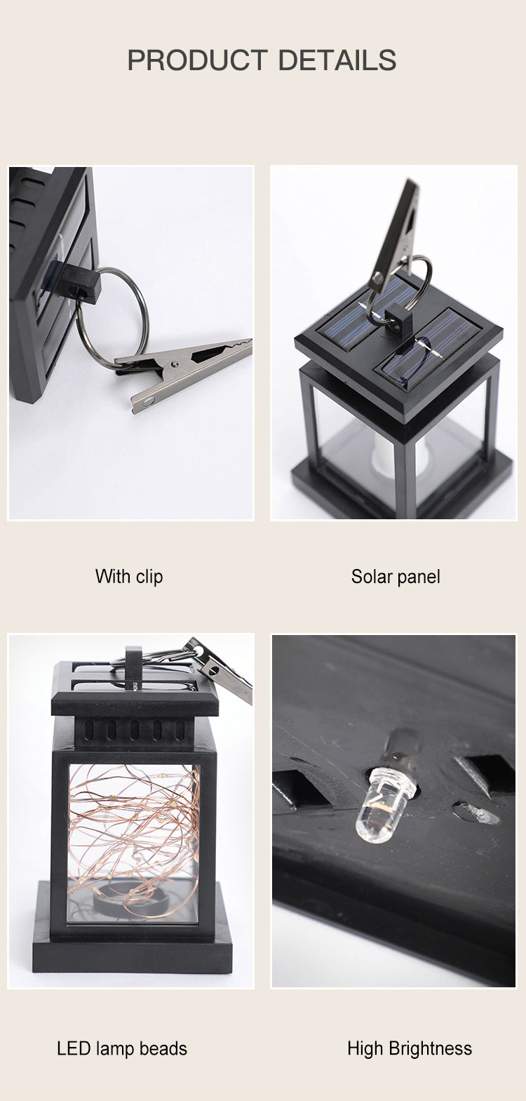 Moderne Solar Star Lys ABS Vanntett LED Utendørs Lys | Luvikno