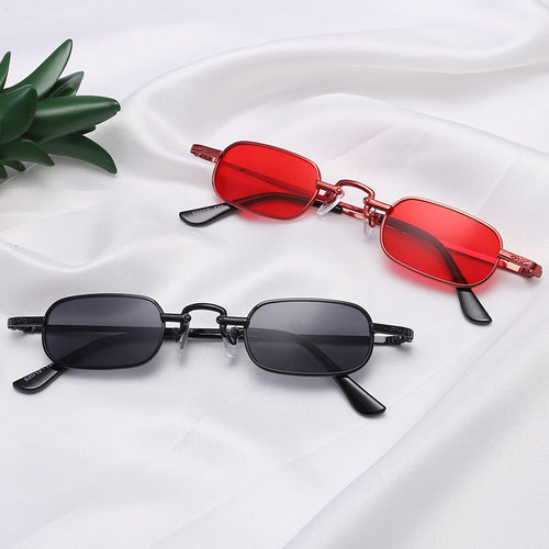 Damer Elegant solbrille med filigranramme og UV-beskyttelse Luvikno