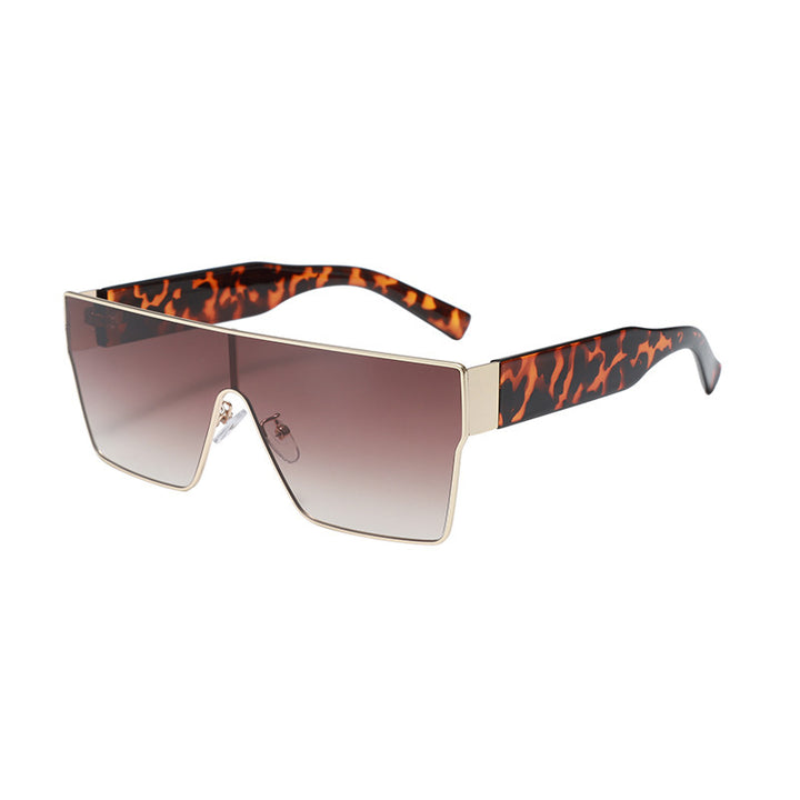Dame Modevisir solbrille med innovativ ramme Luvikno