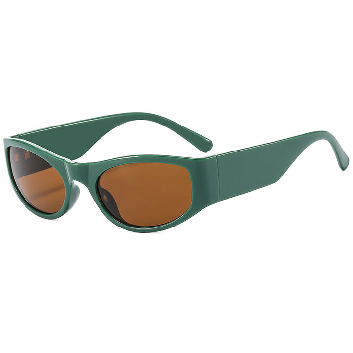 Dame moteriktig solbrille med aerodynamisk design Luvikno