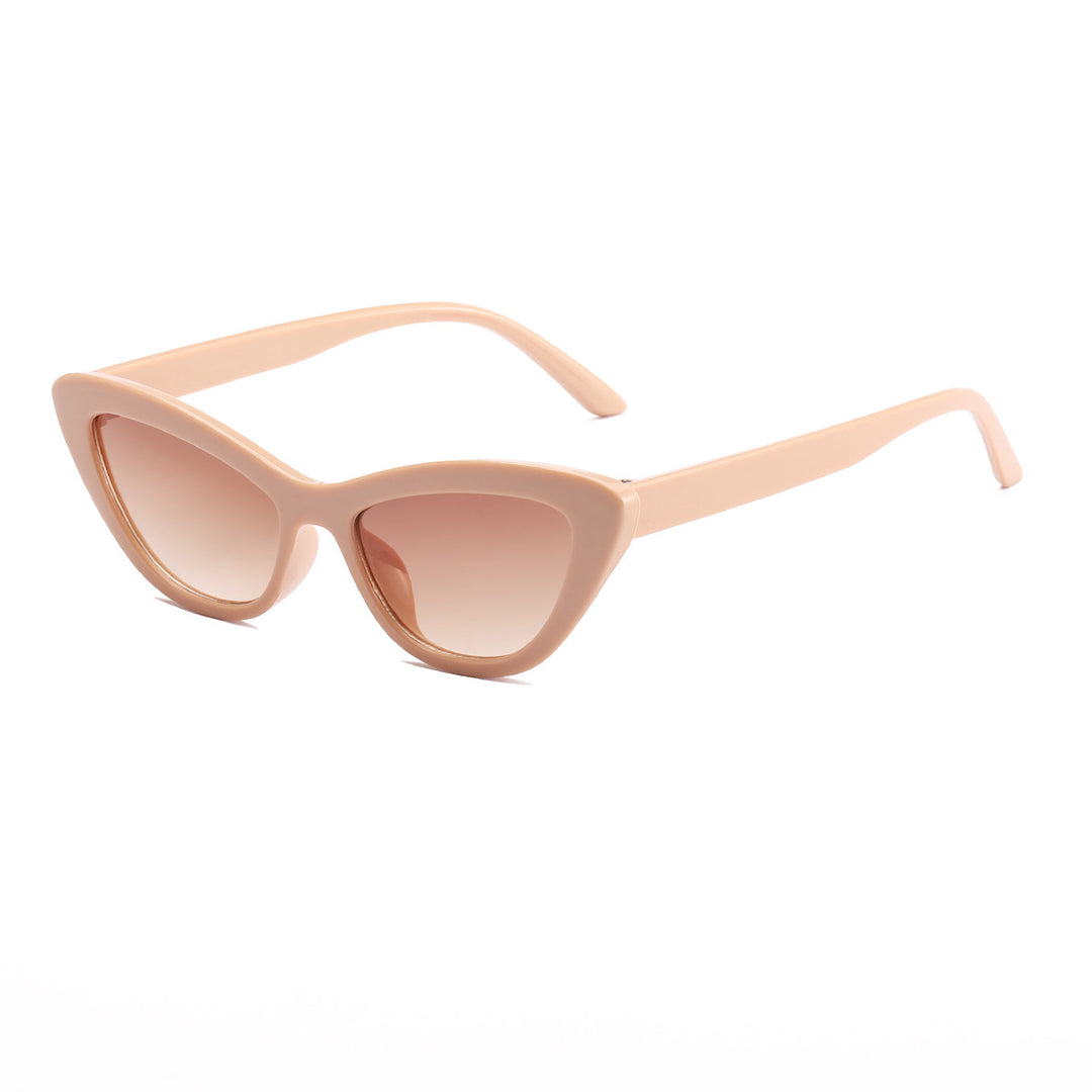 Dame Cat-Eye solbriller med UV-beskyttelse og moderne design Luvikno