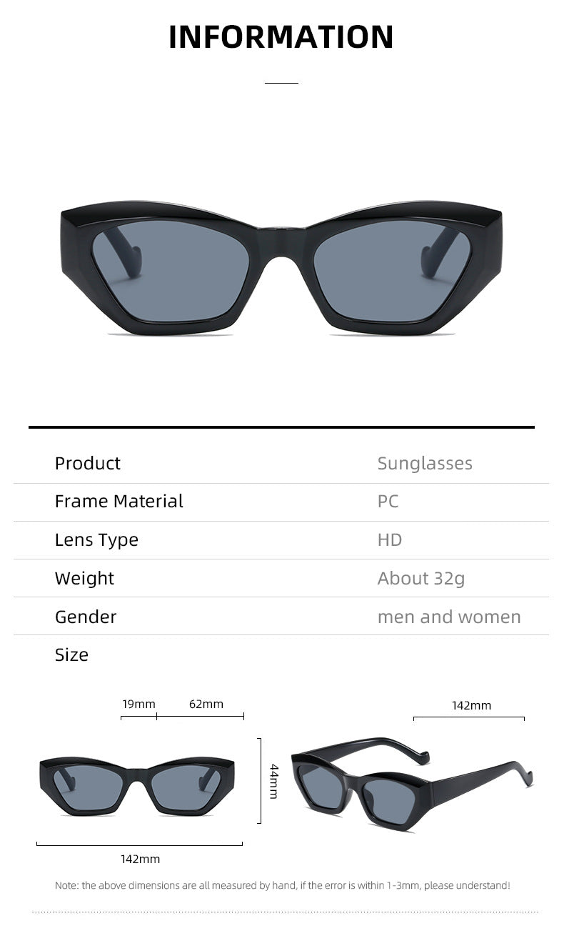 Dame moteriktig solbrille i ekstravagant leopardmønster Luvikno