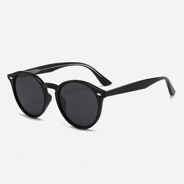 Dame Stilfull rund solbrille Luvikno