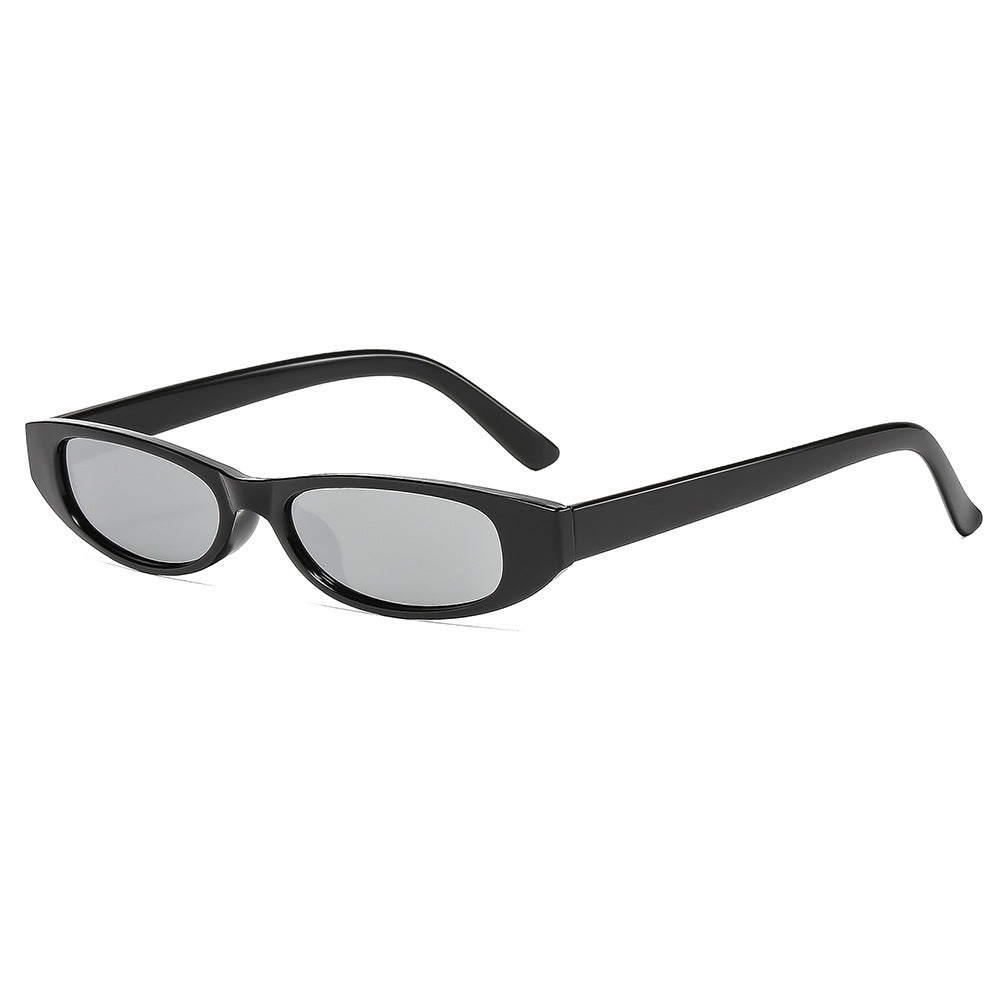 Dame trendy Cat-Eye solbriller i minimalistisk design Luvikno