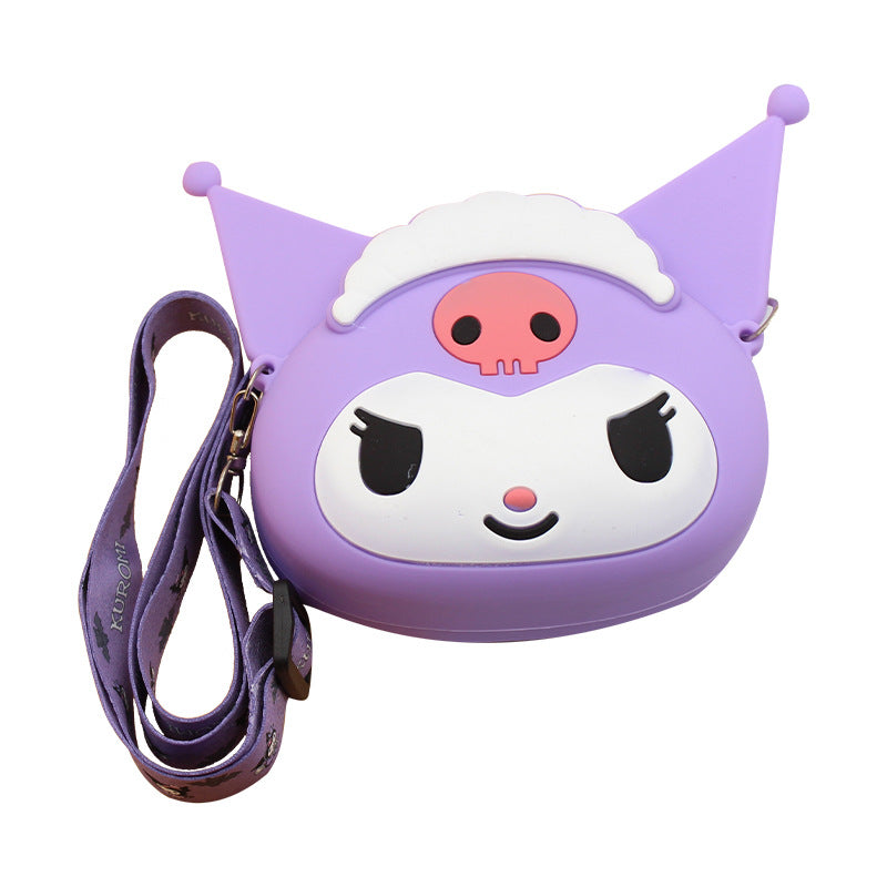 Dame Cartoon Messenger Bag i silikon Luvikno