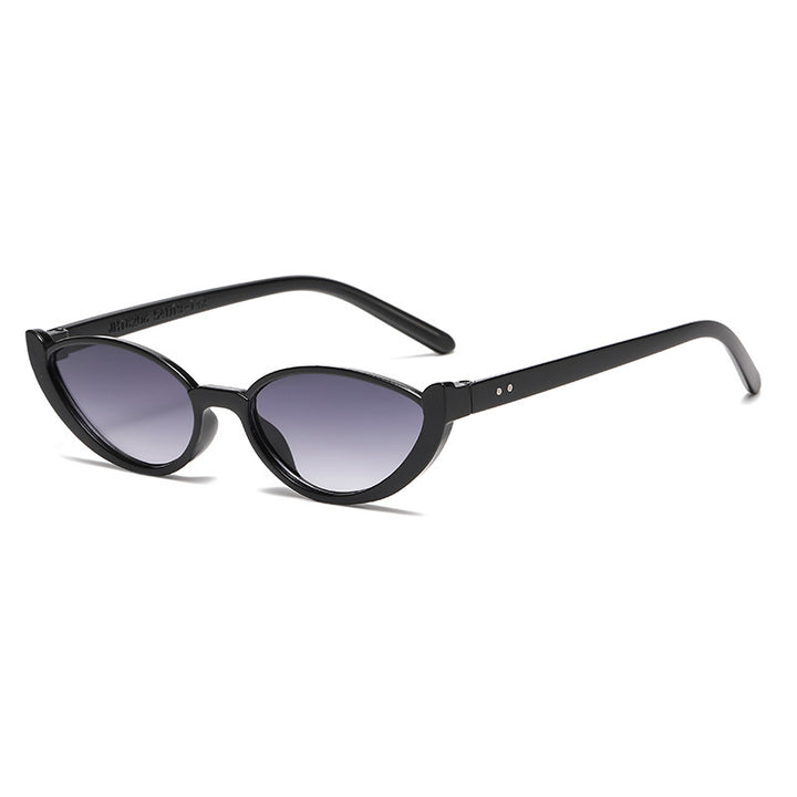Dame elegant solbrille i stilfull kattøye-design Luvikno