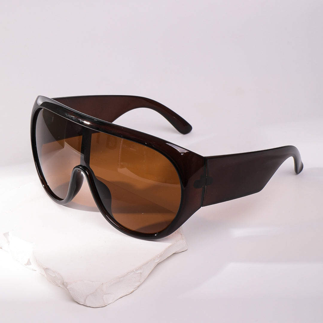 Dame oversized solbriller i moderne design med UV-beskyttelse Luvikno