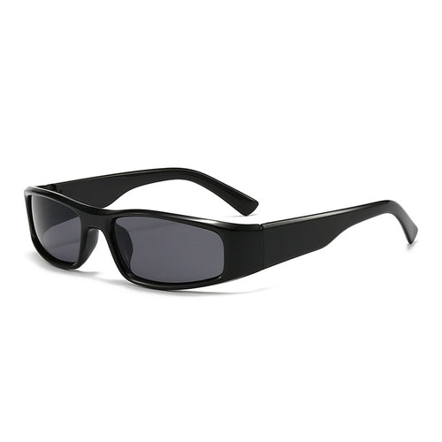 Dame sporty solbriller med robust ramme Luvikno