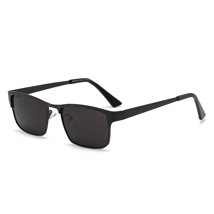 Dame kvadratisk solbrille med en stilig ramme og optimal UV-beskyttelse Luvikno