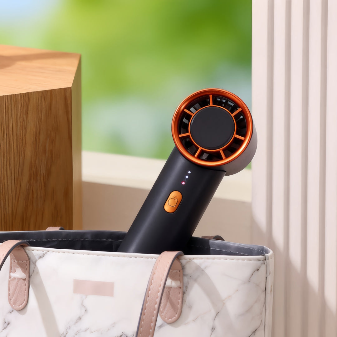 Damen Bærbar Håndvifte med USB-ladingsfunksjon og fleksibelt design Luvikno