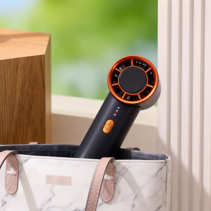 Damen Bærbar Håndvifte med USB-ladingsfunksjon og fleksibelt design Luvikno