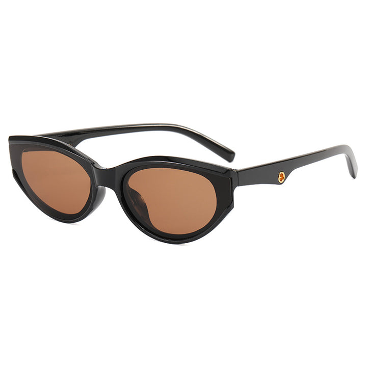 Dame Cat-Eye solbriller i elegant design Luvikno