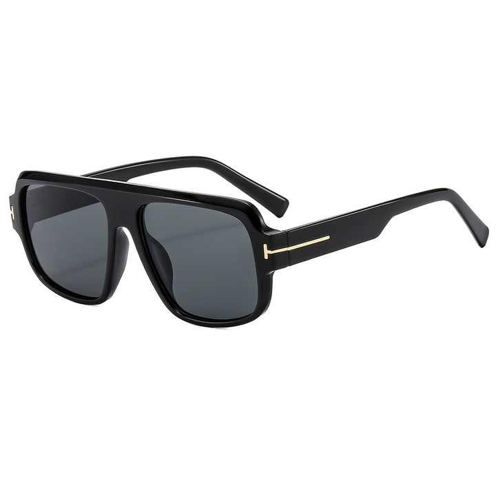 Dame trendy firkantet solbrille Luvikno