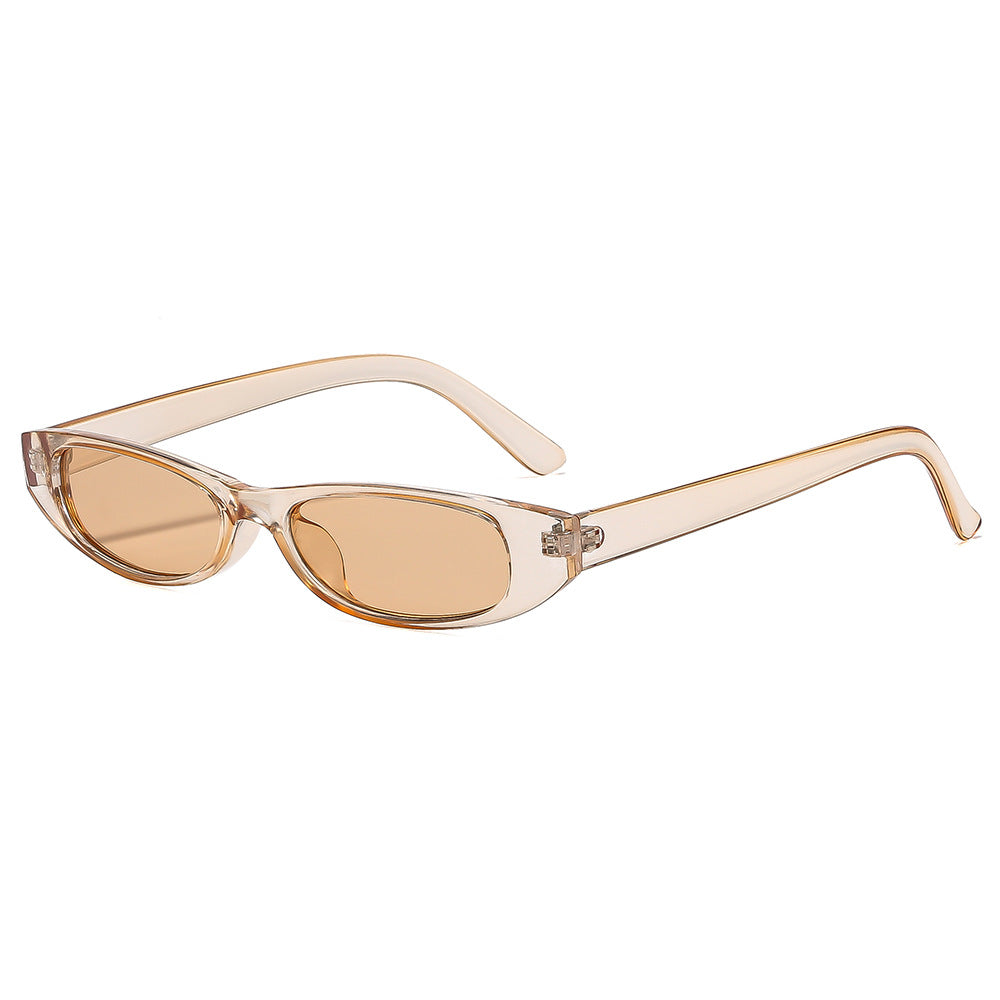 Dame trendy Cat-Eye solbriller i minimalistisk design Luvikno