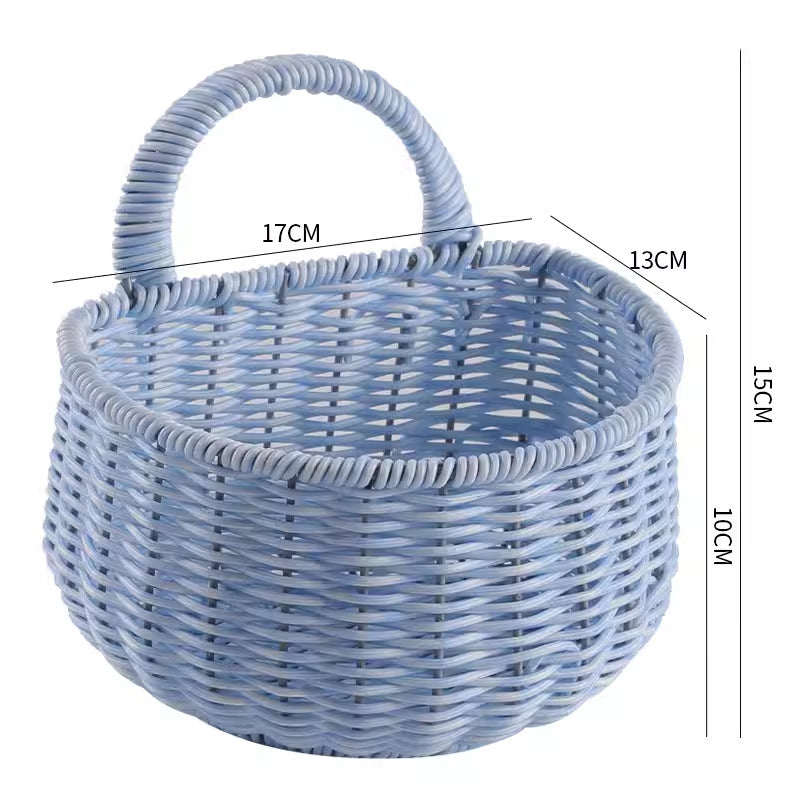 Unisex Praktisk oppbevaringskurv med rundt design Luvikno