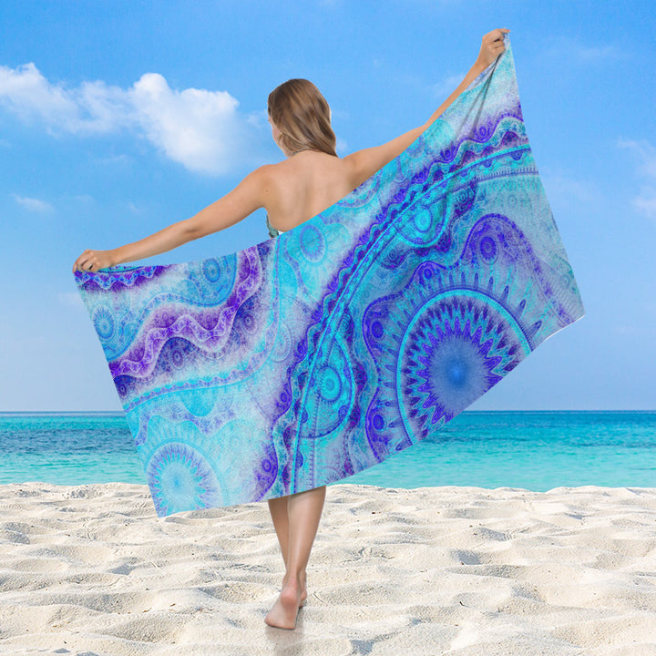 Women's beach towel by Luvikno