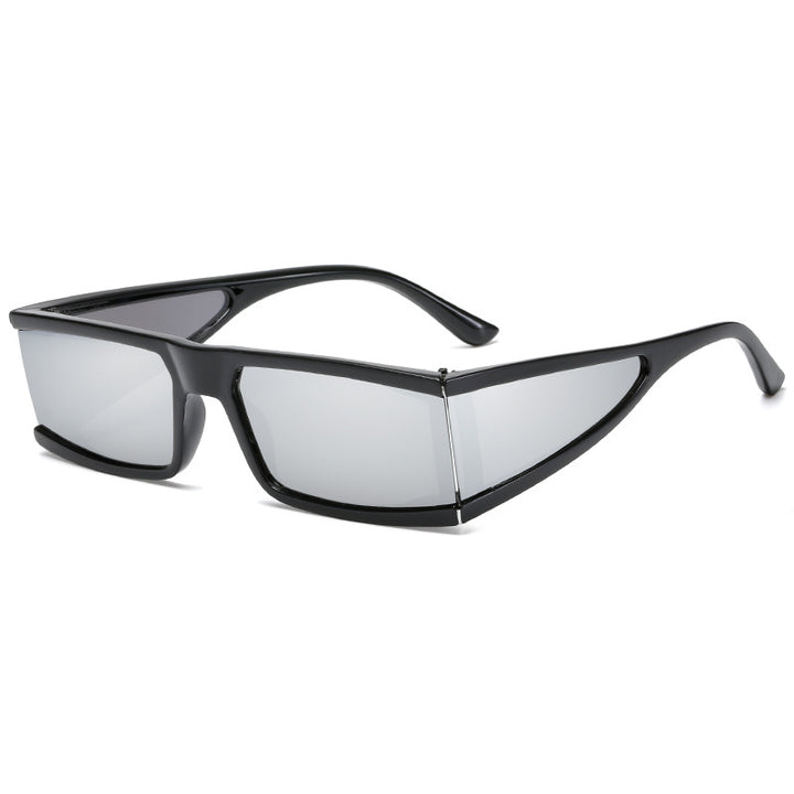 Damer futuristisk sportslig solbrille Luvikno
