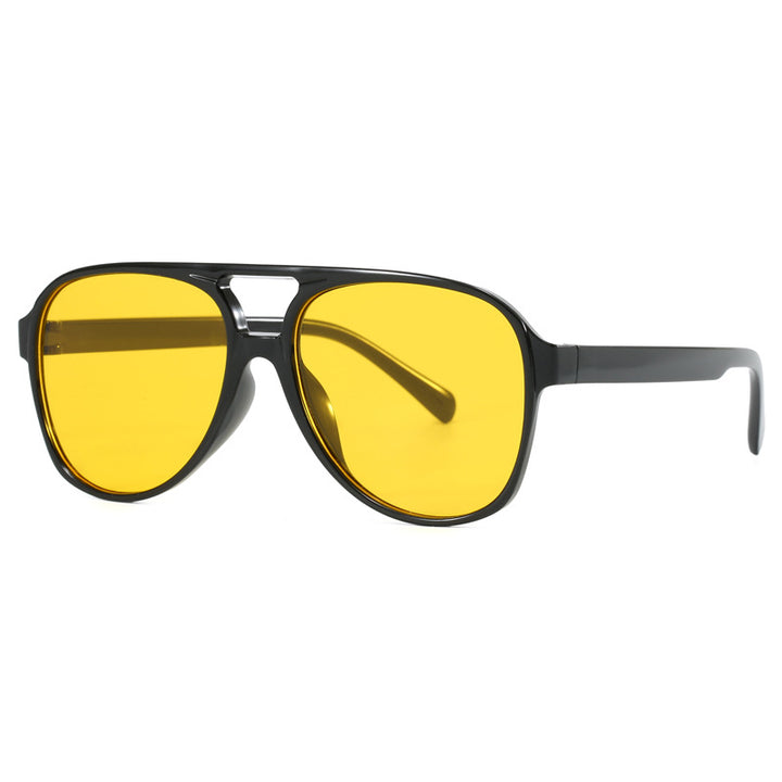 Dame Oversized Solbrille med sportslig design Luvikno