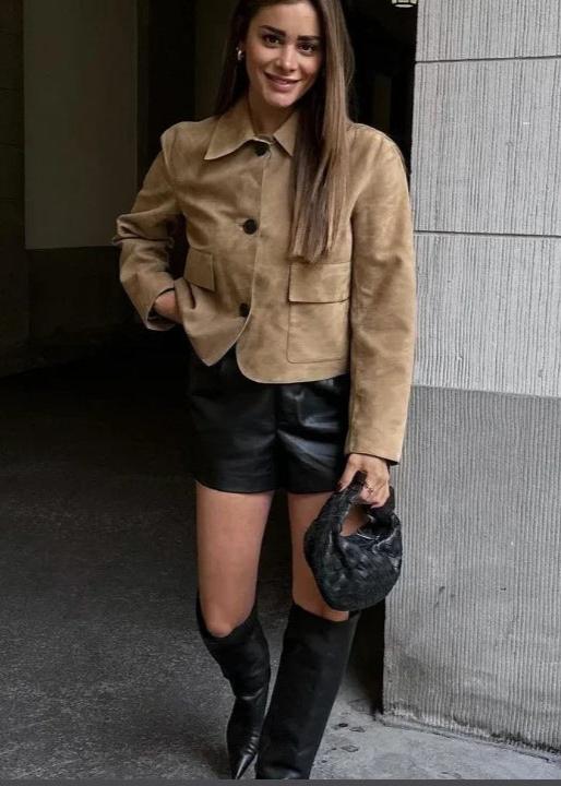 Luvik | Camel Boxy Villatakki