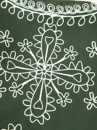 Luvik | Painettu puffer-takki-setti