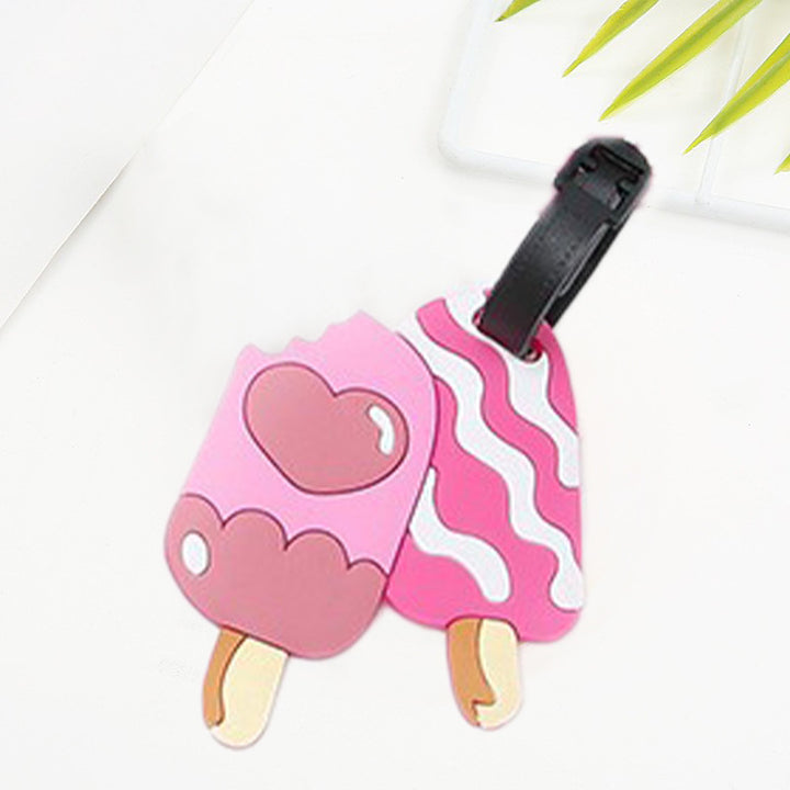 Unisex Bagasjelapp i søtt donut-design Luvikno