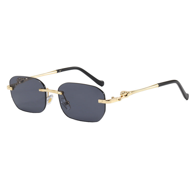 Dame elegant moteriktig solbrille i innovativ unisex-stil Luvikno