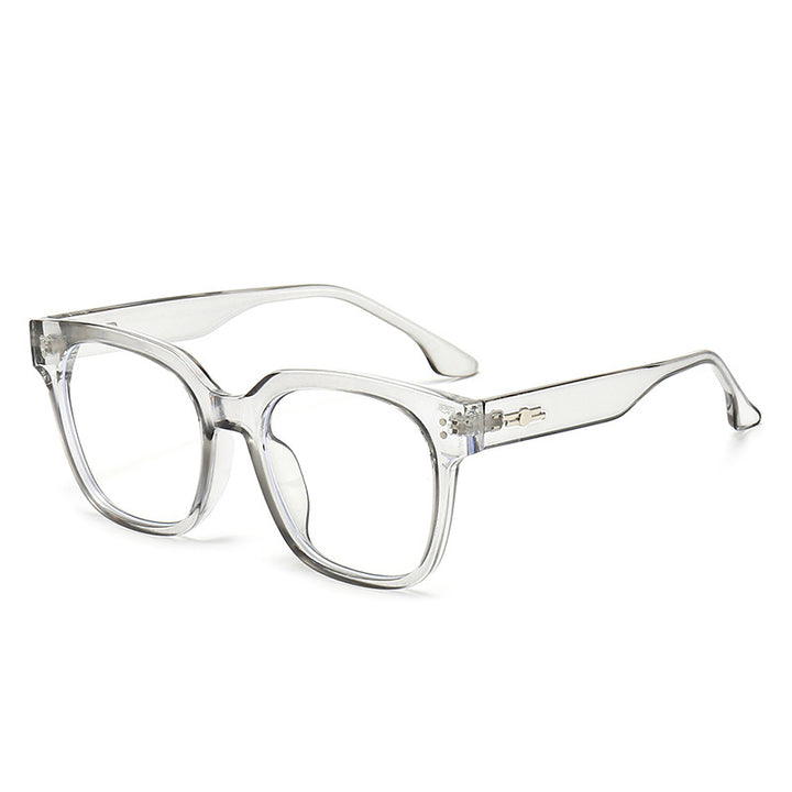 Dame firkantet solbrille med stilig ramme Luvikno