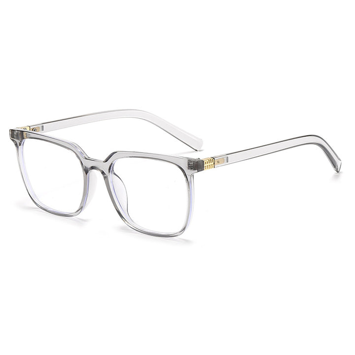 Dame moteriktig oversized solbrille Luvikno