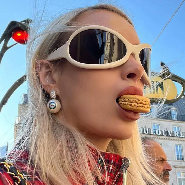 Dame stilige solbriller med ergonomisk design og beskyttende UV-filter Luvikno