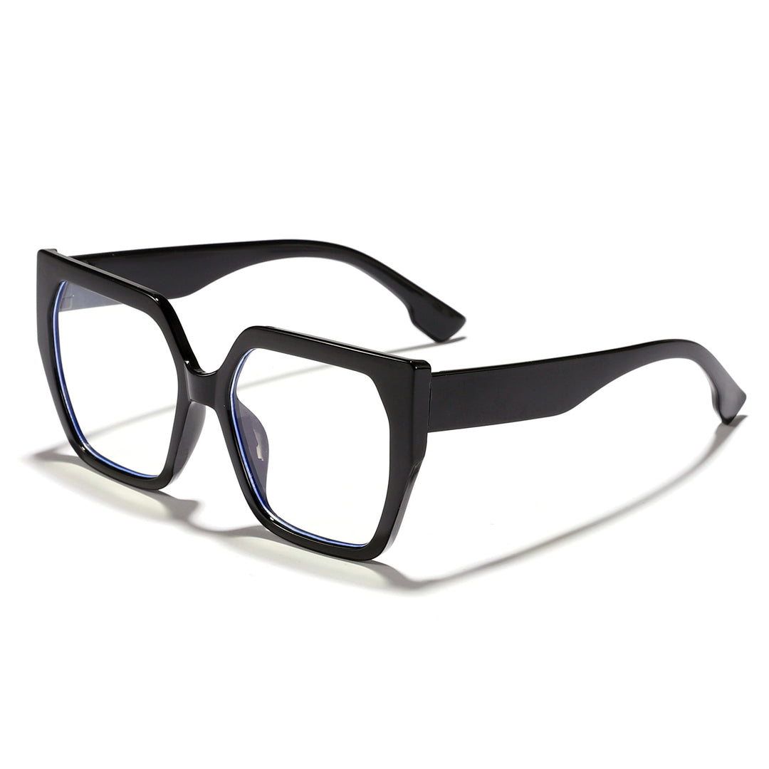 Dame oversized kvadratisk solbrille med enestående komfort og moderne design Luvikno