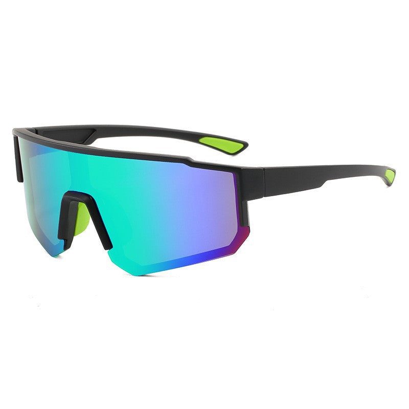 Dame Sporty beskyttelsesbriller med innovativ, bred ramme og polariserte linser Luvikno