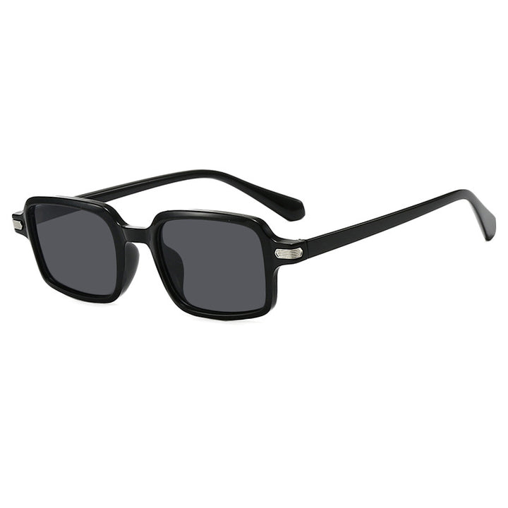 Dame kvadratisk solbrille med beskyttende UV-filter og robust ramme Luvikno