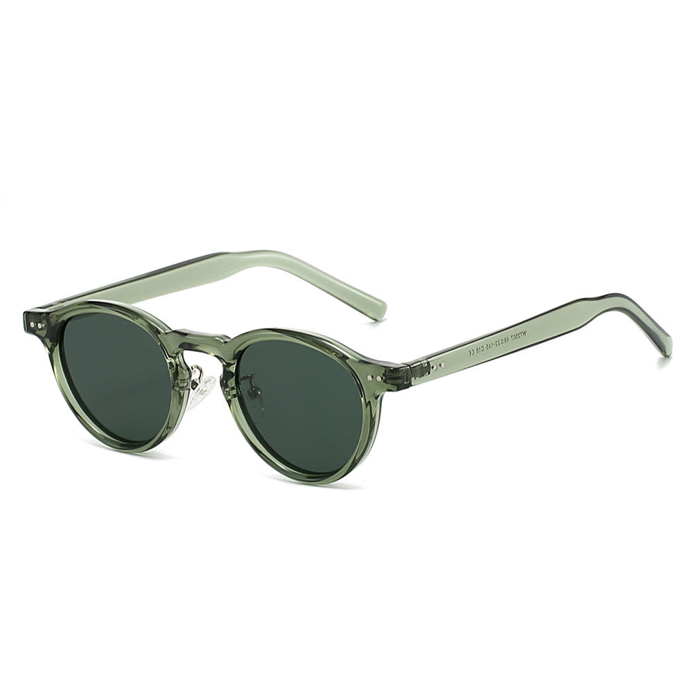 Dame Retro-Rundsolbrille Luvikno