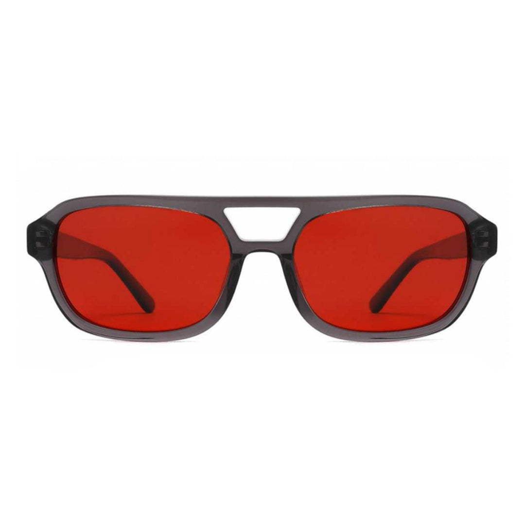 Damer sporty solbrille i moderne stil med sterk UV-beskyttelse Luvikno
