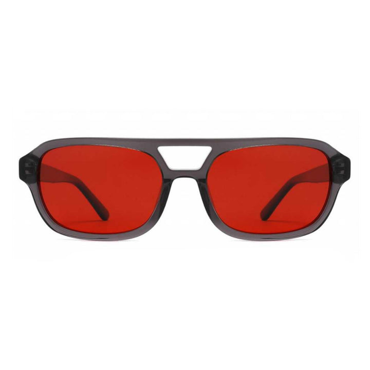 Damer sporty solbrille i moderne stil med sterk UV-beskyttelse Luvikno