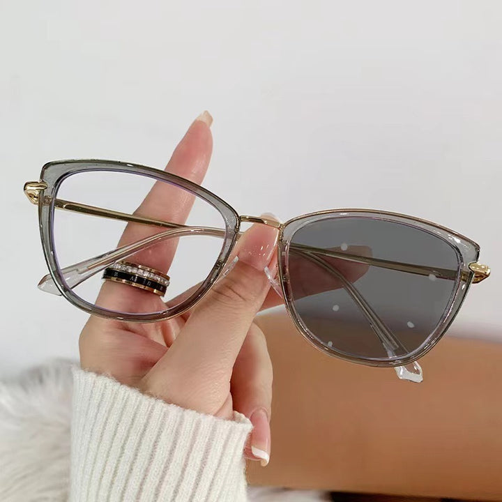 Damer moteriktig Cat-Eye solbrille med UV-beskyttelse og ergonomisk design Luvikno