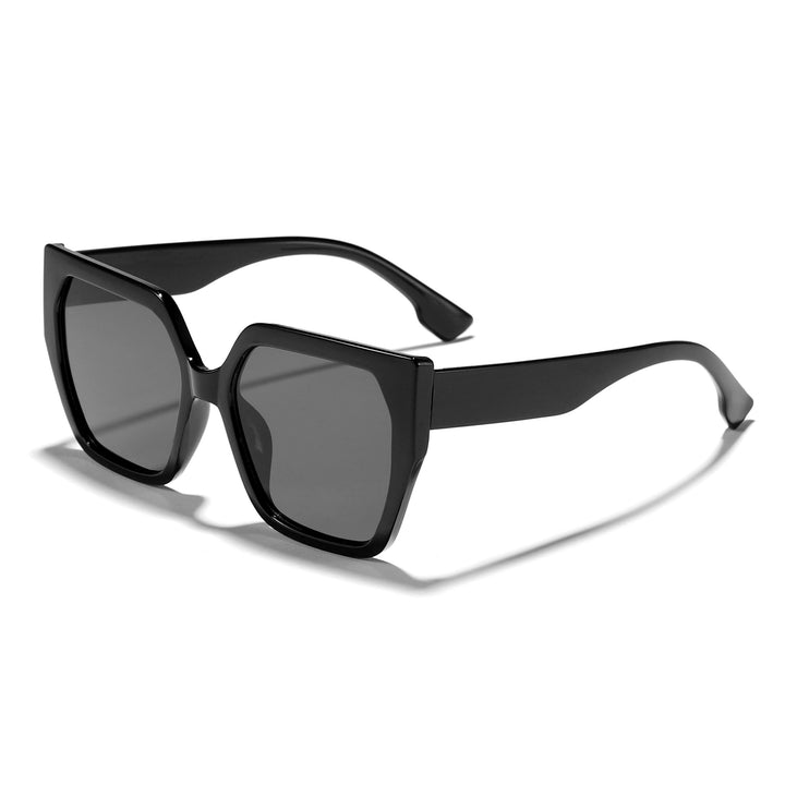 Dame oversized kvadratisk solbrille med enestående komfort og moderne design Luvikno