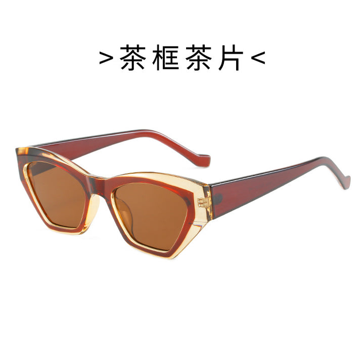 Dame Cat-Eye solbrille med UV-beskyttelse Luvikno