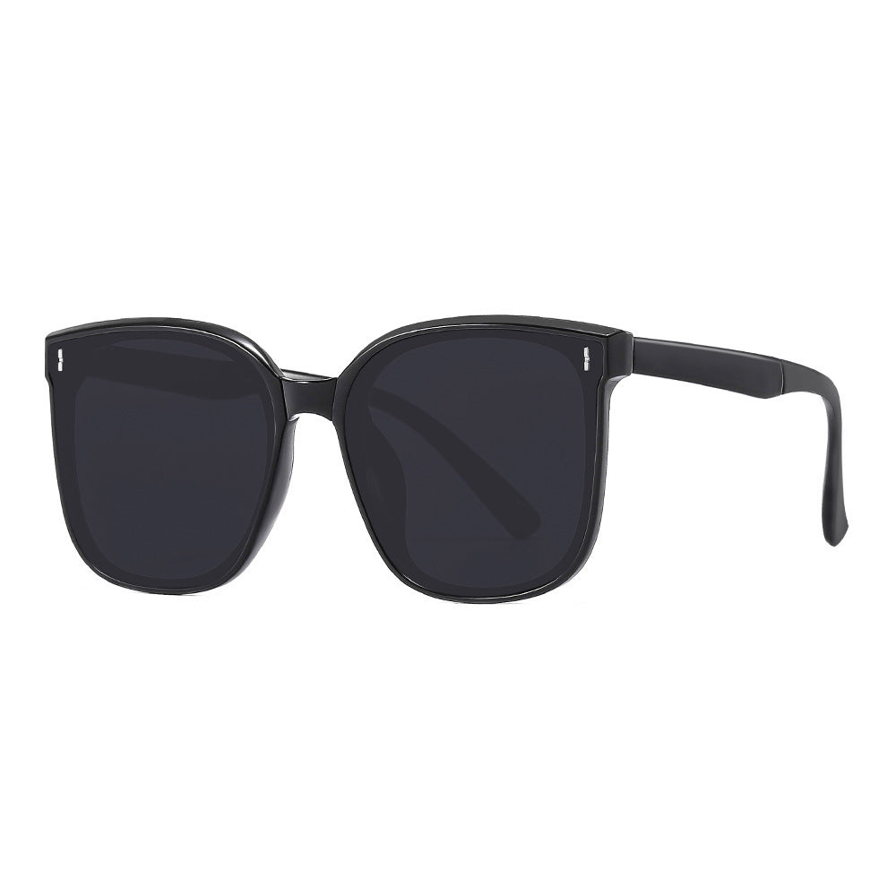 Dame modemessig solbrille med kvadratisk ramme og UV-beskyttelse Luvikno