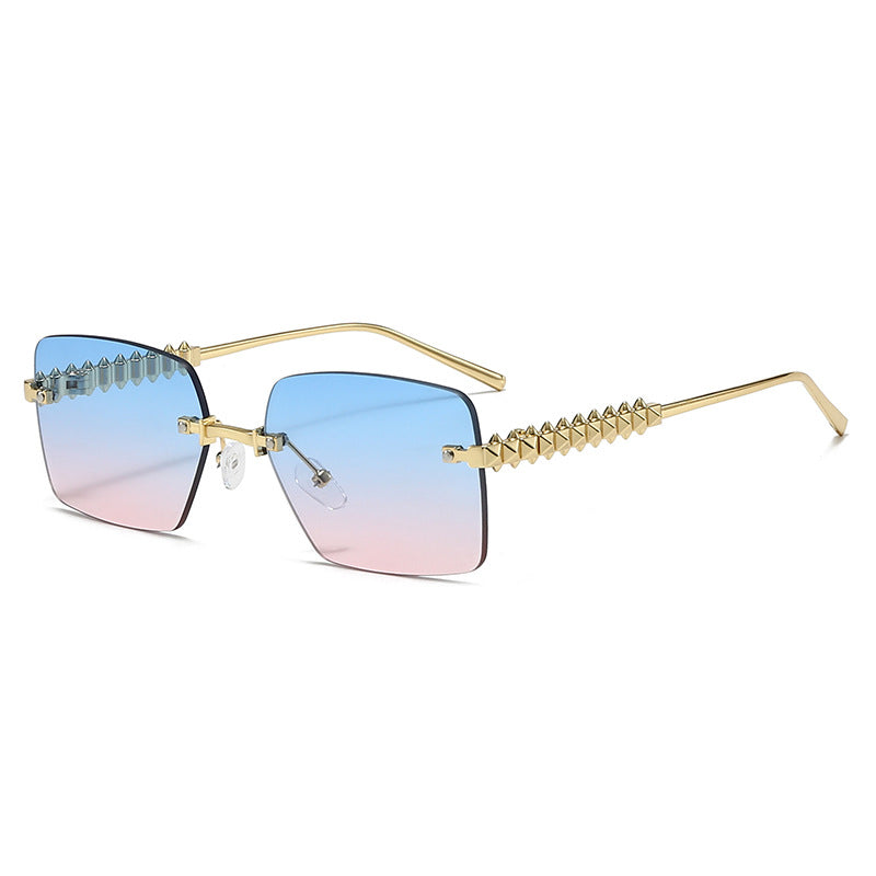 Dame ekstravagant firkantet brille Luvikno