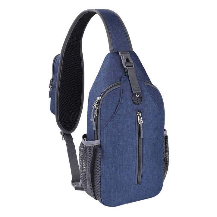 Unisex Sling Ryggsekk med ergonomisk design og flere rom Luvikno