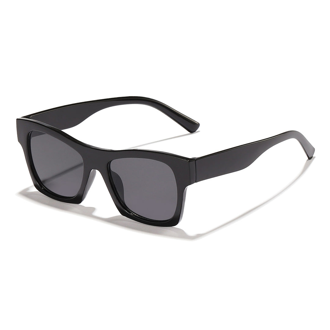 Damer moteriktig solbrille i elegant rektangulært design Luvikno