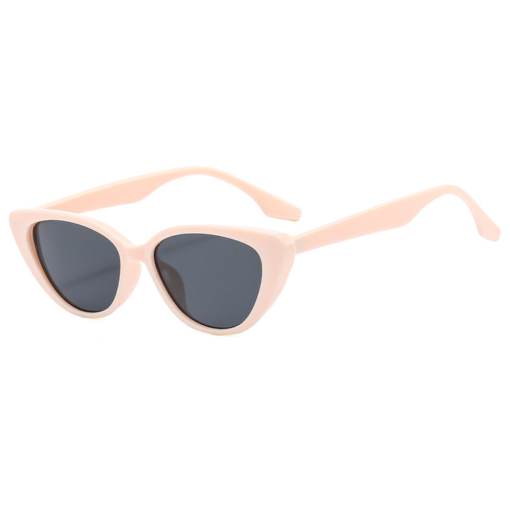 Dame futuristiske Cat-Eye solbriller med spesielle UV-beskyttelseslinser Luvikno